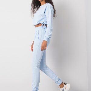 Comert cu ridicata Set casual albastru deschis Laila RUE PARIS