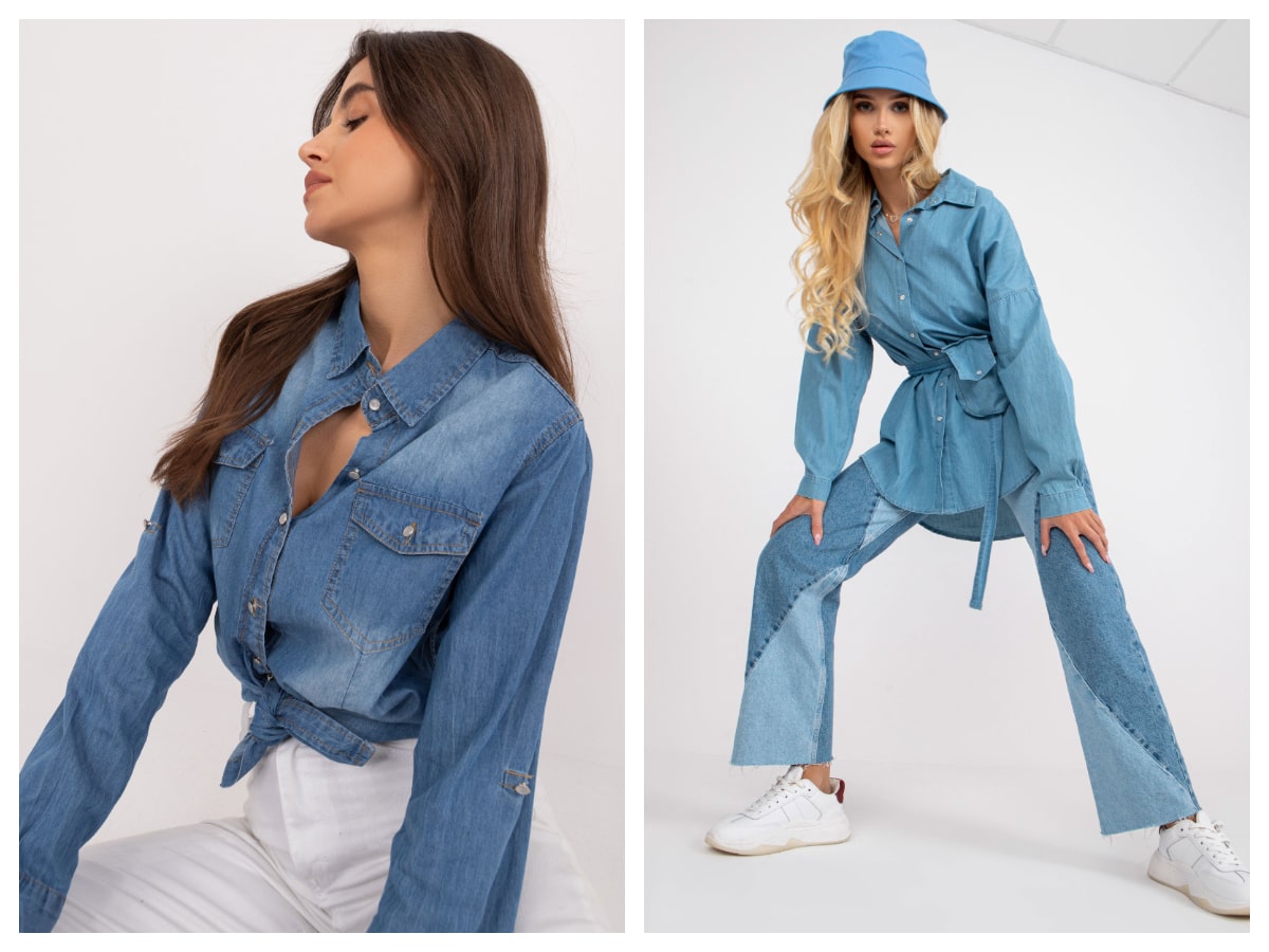 Cămașă denim – un element simplu al unui look casual