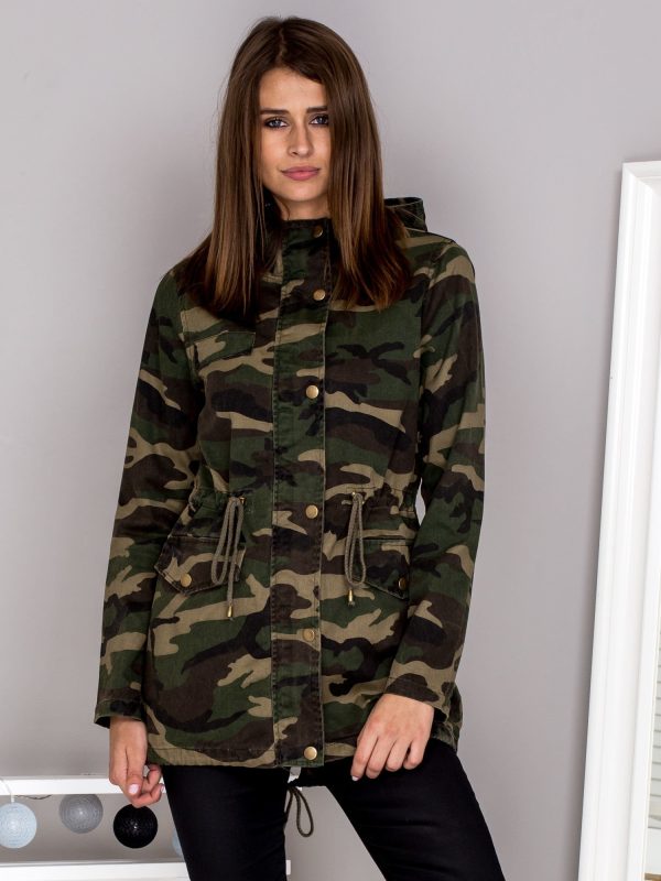 Velkoobchod Camo parka bunda