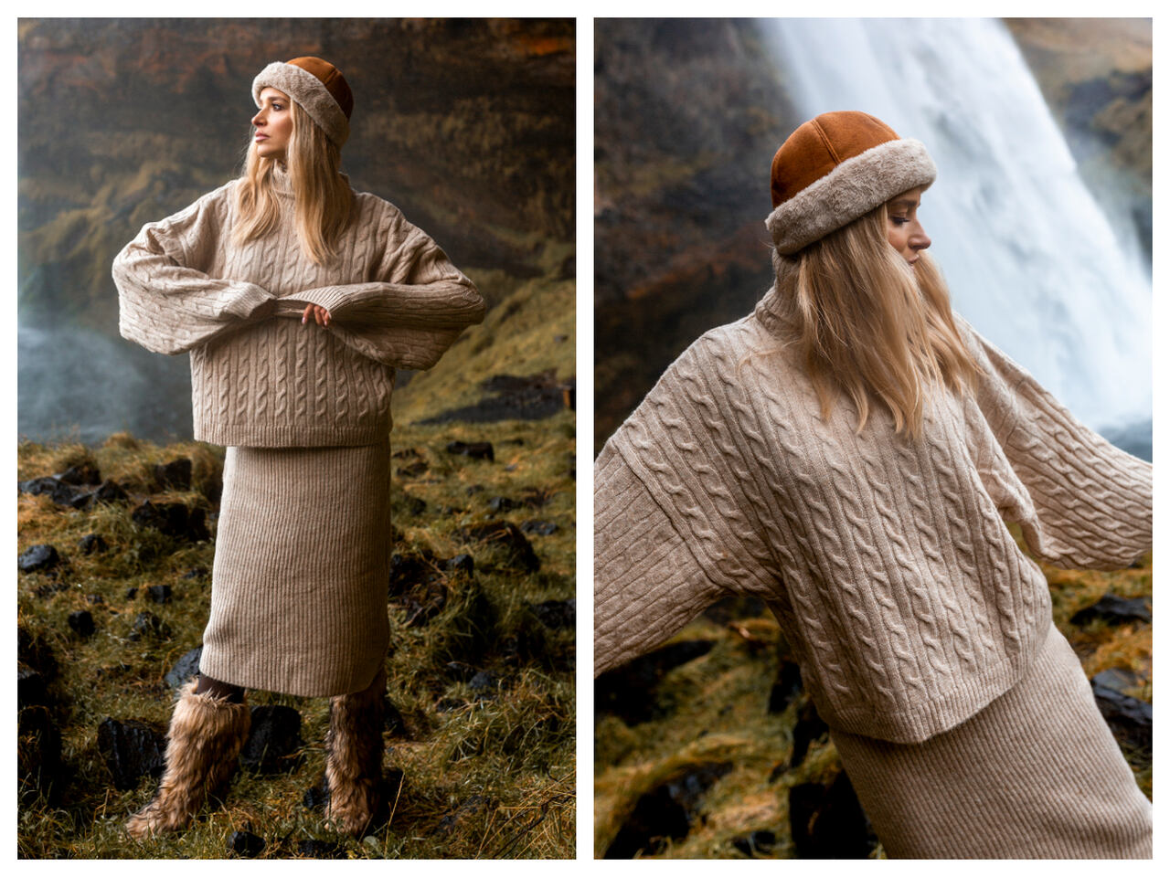Nadměrné svetry – módní barvy a vzory pro podzimní a zimní sezónu