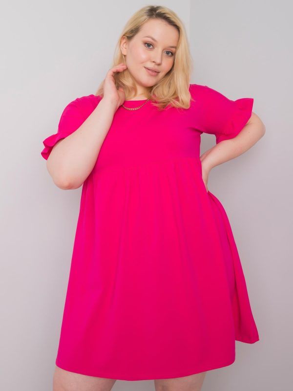 Velkoobchodní šaty Chiara Fuchsie Plus Size