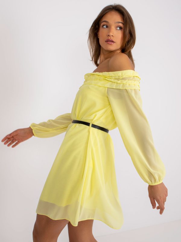 Veľkoobchod Žlté španielske šaty Ameline