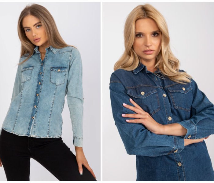 Veľkoobchodná dámska džínsová košeľa – nevyhnutnosť vo vašom jesennom šatníku