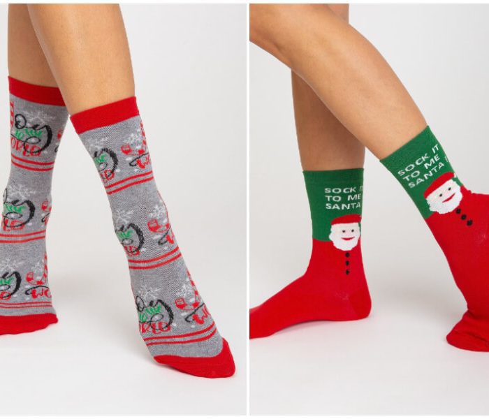 Veľkoobchodné vianočné ponožky – objednajte si najlepšie vzory!