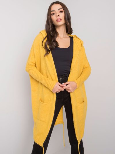Veľkoobchodný sveter Žltý Patty RUE PARIS