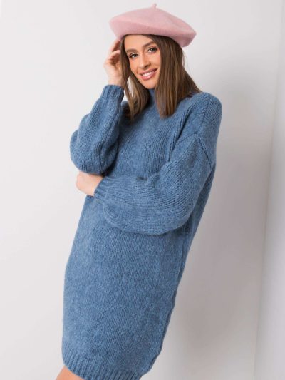 Online Veľkoobchod s oblečením Modré šaty Violetta