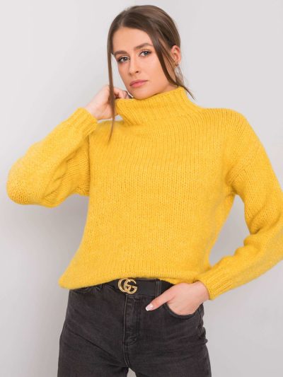 Online Veľkoobchod s oblečením Žltý sveter Ariana