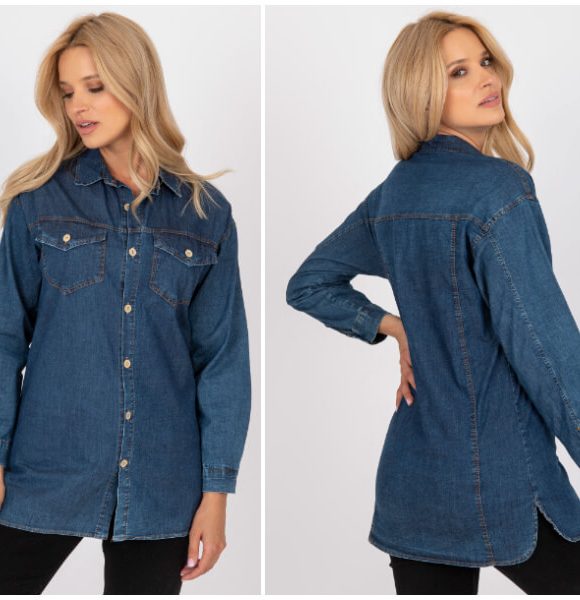 Dámska džínsová košeľa – nevyhnutnosť v každom obchode na jar