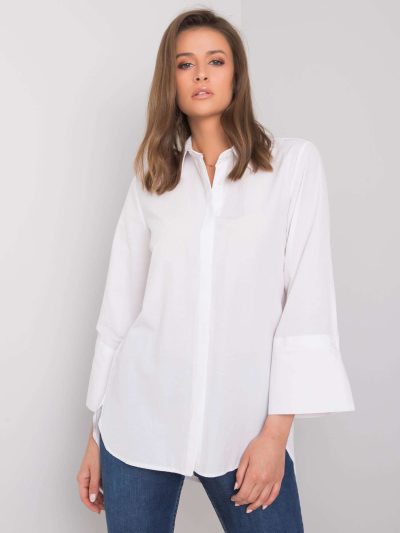 Veľkoobchodná biela košeľa Jeanna RUE PARIS
