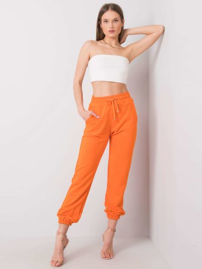 Veľkoobchodné oranžové nohavice Agueda RUE PARIS