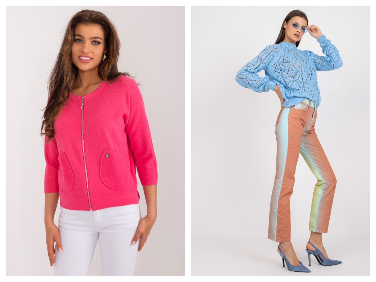 Lacné dámske svetre – top modely v internetovom obchode