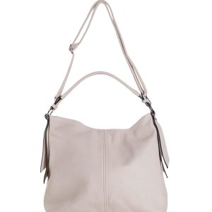 Großhandel Hellbeige Urban Schultertasche mit abnehmbarem Riemen