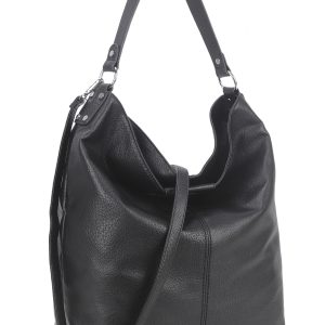 Großhandel LUIGISANTO Schwarze Damen Work Schultertasche