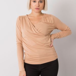 Großhandel Langarmbluse Alicante Beige