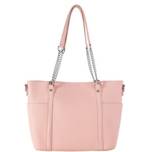 Großhandel Rosa Roomy Schultertasche