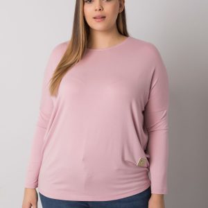 Großhandel Dirty Pink Bluse plus size Paloma