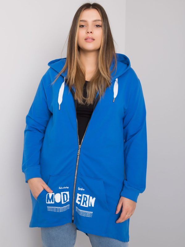 Großhandel Dunkelblau Plus -Size-Hoodie Adelaide