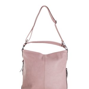 Großhandel Schultertasche Urban Eco Leder in Hellviolett