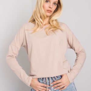 Großhandel Carlas hellbeige Bluse