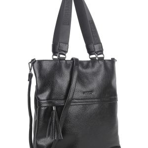 Großhandel LUIGISANTO Black Große Schultertasche