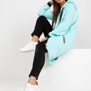 Großhandel Mintfarbenes Sweatshirt mit Mayar