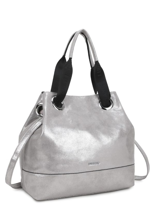 Großhandel LUIGISANTO Silver Urban Schultertasche