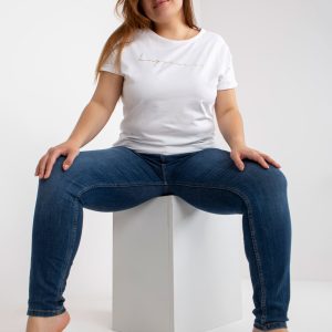 Großhandel Weißes Plus Size T-Shirt