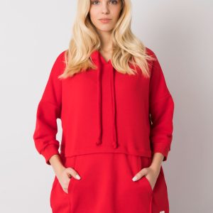 Großhandel Rotes langes Sweatshirt Grace