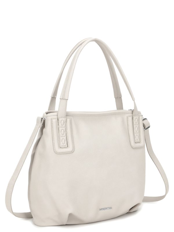 Großhandel Beige elegante Schultertasche LUIGISANTO