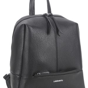 Großhandel Schwarzer eleganter Damenrucksack LUIGISANTO