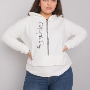 Großhandel Ecru Kaylee Plus -Size-Sweatshirt