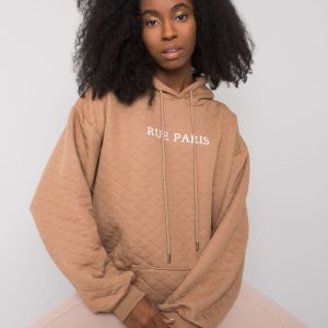 Großhandel Sweatshirt aus Kamelmuster Hanna RUE PARIS