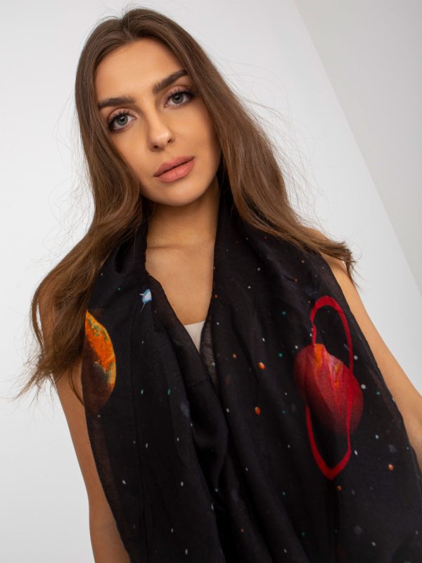 Großhandel Schwarzer Damen Sling Chimney mit Prints