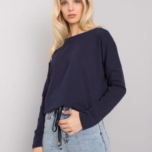 Großhandel Marineblaue Bluse Carla