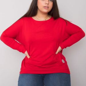 Großhandel Rote Bluse plus size Paloma