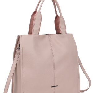 Großhandel Klassische Shoppertasche in Rosa LUIGISANTO