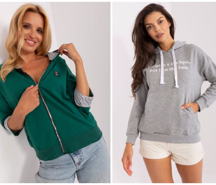 Großhandel für Damen-Sweatshirts – wählen Sie Modelle für Ihre Unternehmen