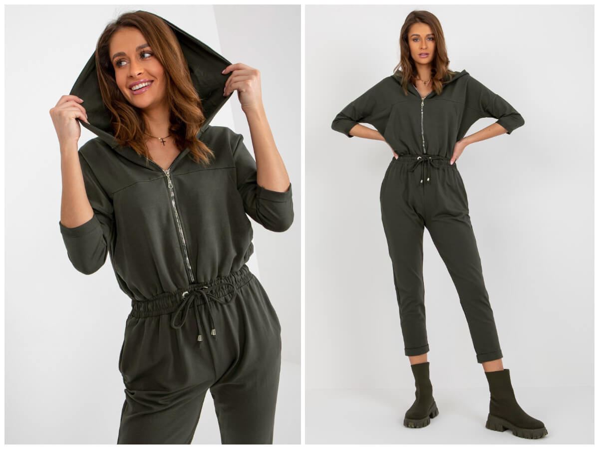 Damen-Overall aus Baumwolle – modischer Stil für den Herbst