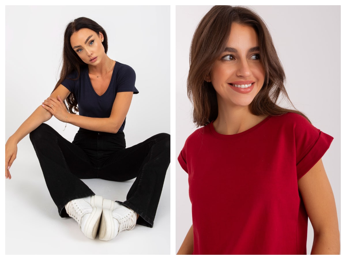 T-Shirt-Basics — entdecke die Topmodels