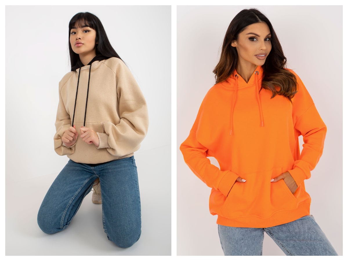Känguru-Sweatshirt für Damen — eine modische Basis für einen modernen Look