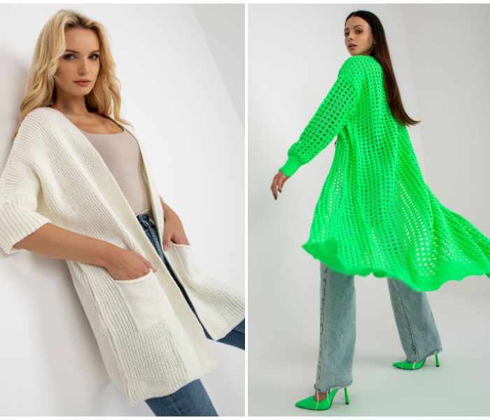 Didmeninė prekyba Moteriški plisuoti megztiniai – žinokite šio sezono ilgius ir stilius