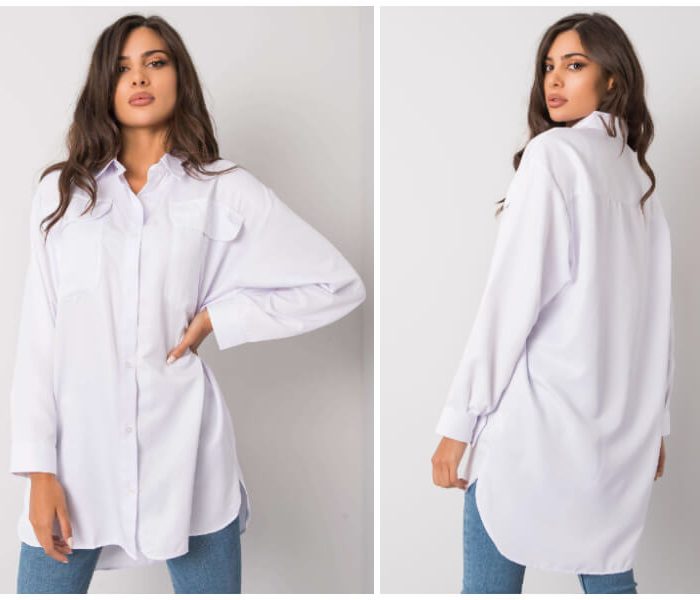 Moteriški balti marškiniai – puikiai tinka darbui ir kasdienai