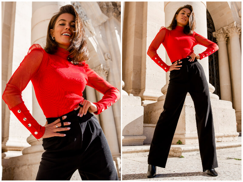 Red blouses for Valentine’s Day in wholesale – get ready with Factoryprice.eu!