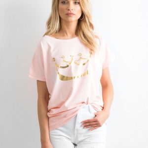 Pale pink T-shirt Kingdom