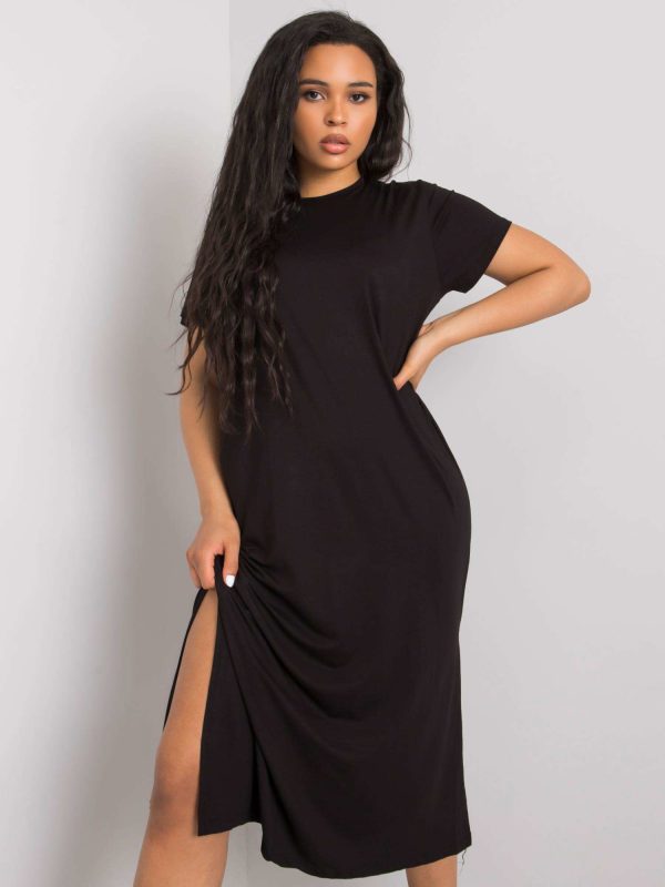 Black Plus Size Nanette Dress
