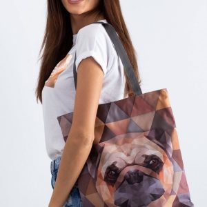 Bag with colorful print