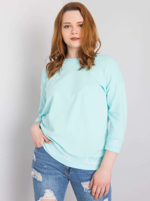 Charliza Mint Sweatshirt