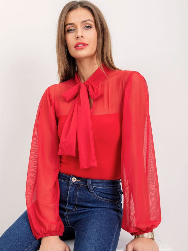 Rubbie Red Blouse