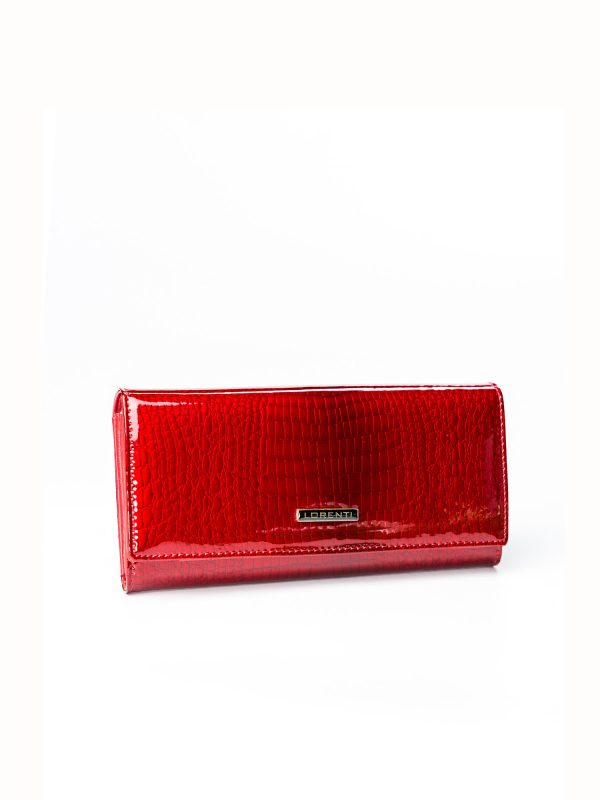Red Horizontal Women's Wallet