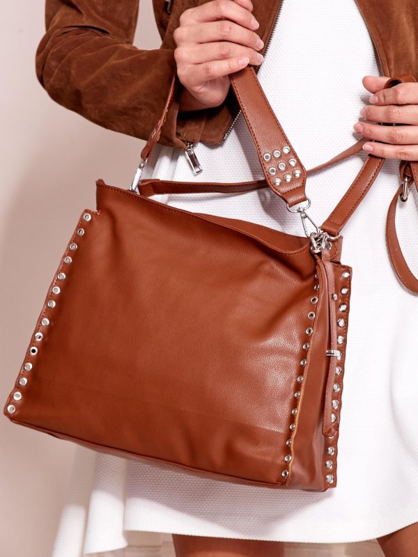 Wholesale Women's shoulder bag brown